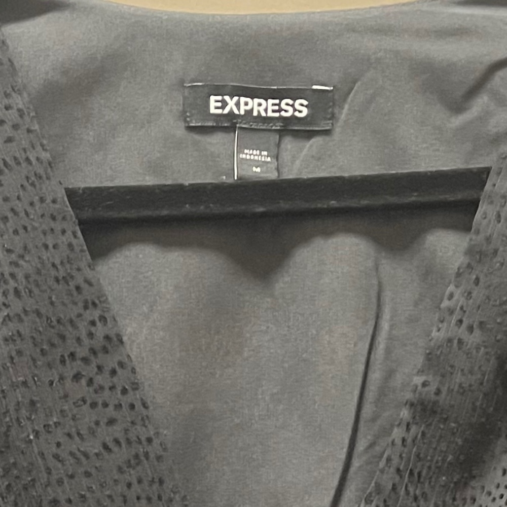 Black Express dress shirt